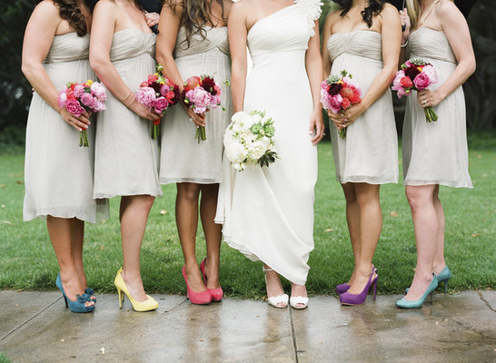 9 Mix 'n' Match Bridesmaid Looks - Project Wedding